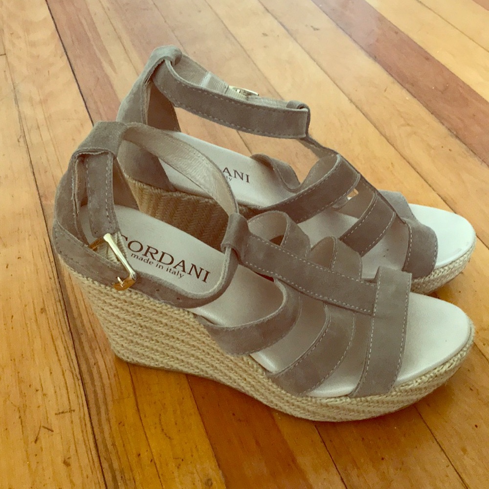 Suede Wedges